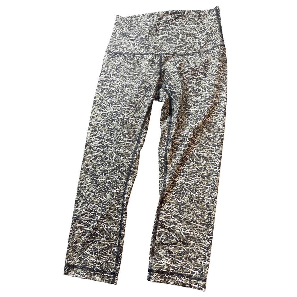 Lululemon Athletica Grass Camo Leggings size Small